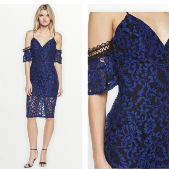 NWT Revolve Bardot Taegan Midi Dress - Picture 4 of 12